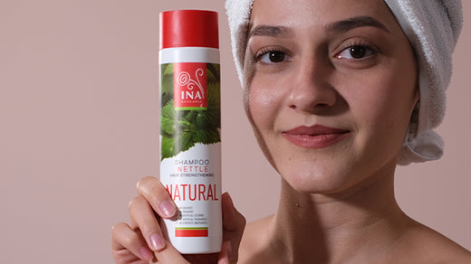 Natürliches Brennnessel-Shampoo gegen Haarausfall