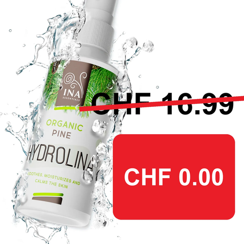 + Geschenk Bio Waldkieferwasser - Hydrolina - Spray für Nagelpilz und stinkende Füße