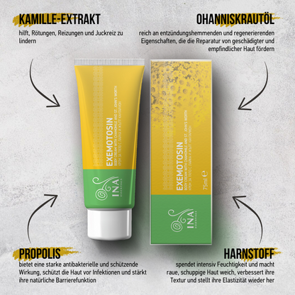 Kaufen Sie 2 Cremes gegen Schuppenflechte, Ekzeme oder gereizte Haut und erhalten Sie 2 Hydrobiotic Kamille und Melisse gratis