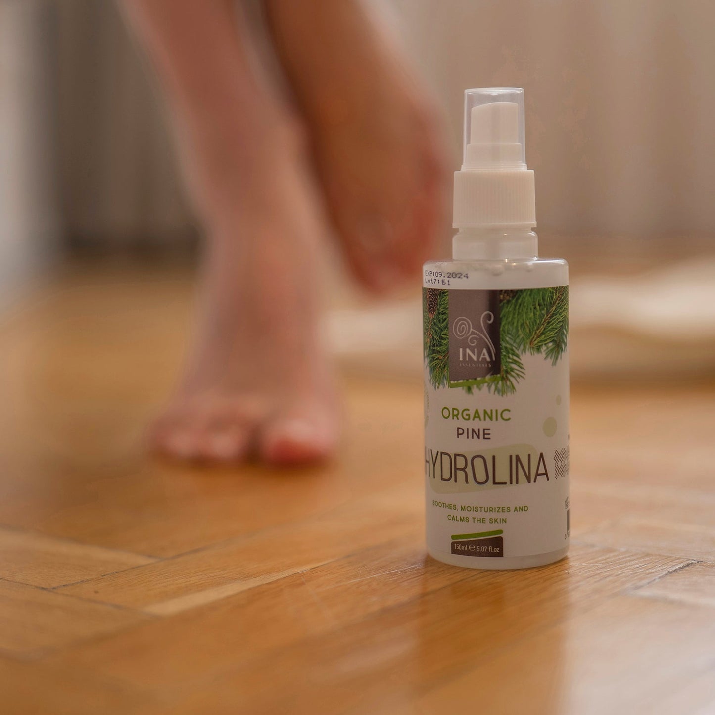 Bio Waldkieferwasser - Hydrolina - Spray für Nagelpilz und stinkende Füße