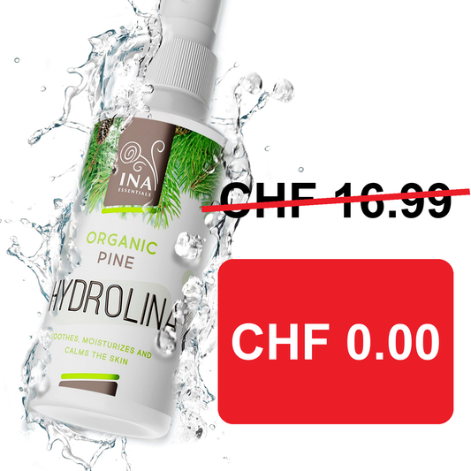 + Geschenk Bio Waldkieferwasser - Hydrolina - Spray für Nagelpilz und stinkende Füße