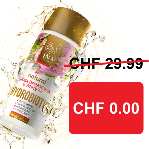 + Geschenk Hydrobiotic - Rose, Weißtanne und Zitronenschale - intensive Anti-Age-Pflege