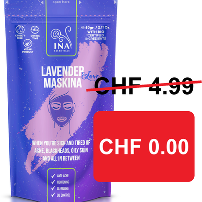 + Geschenk Gesichtsmaske - Lavendel Maskina (probe)