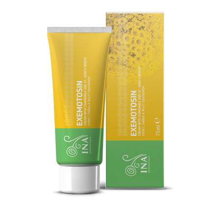Creme für Schuppenflechte, Ekzeme und gereizte Haut - mit Johanniskraut, Kamille und Propolis
