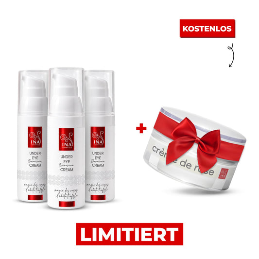Kaufen Sie 3 Anti-Aging-Augencremes, Erhalten Sie 1 Feuchtigkeitsspendende Tagescreme Gratis