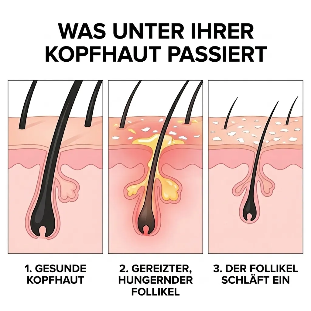 What is happening under your scalp