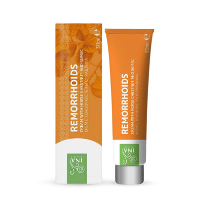 Remorrhoids - Creme für Krampfadern und Hämorrhoiden - stark angereichert mit Räucherbaum und Rosskastanie