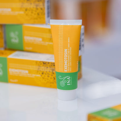 Creme für Schuppenflechte, Ekzeme und gereizte Haut - mit Johanniskraut, Kamille und Propolis